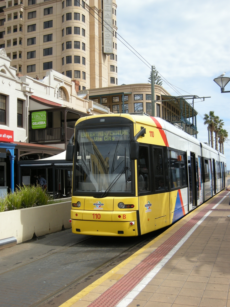 136659: Glenelg Moseley Square to Hindmarsh Flexity 110