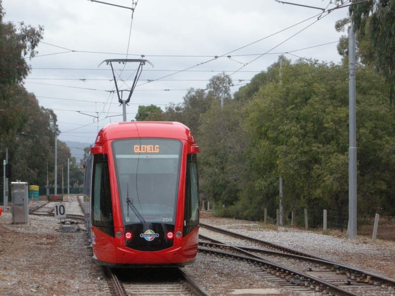 136698: South Terrace to Glenelg Citadis 205