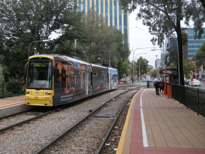 136699: South Terrace to Hindmarsh Flexity 103