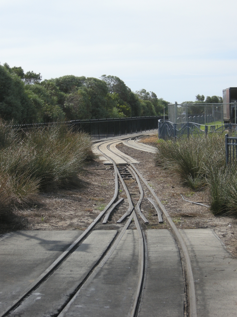 136755: Semaphore Locomotive Shed Points looking North