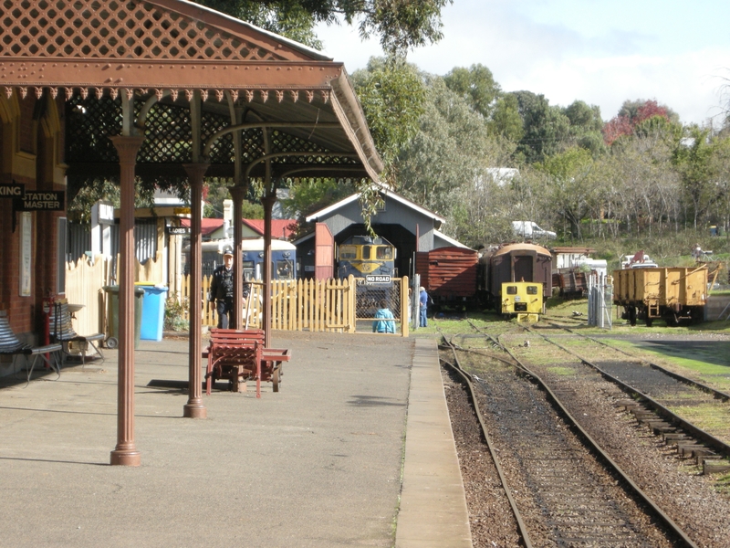 136812: Maldon Looking towards End of Track