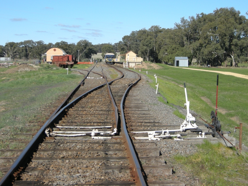 136864: Muckleford Maldon end looking towards Castlemaine