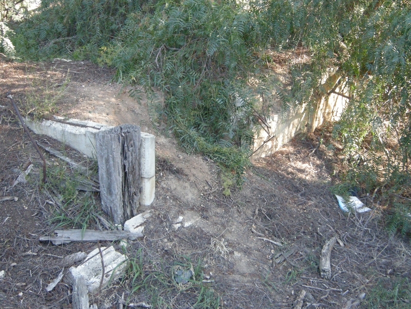 136885: Picola Platform Relic at East End looking West