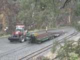 136896: Walhalla Locomotive Transporter and ramp