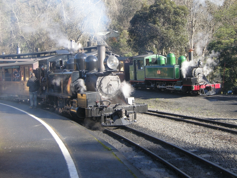 136987: Belgrave 10:30am Down Passenger 8A also 6A shunting