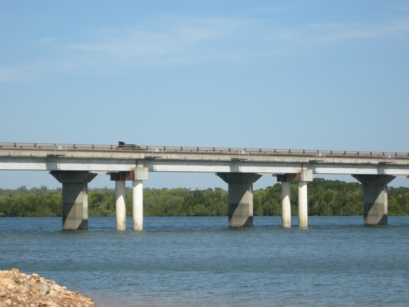 137072: Elizabeth River Bridge Spans at North end viewed from West side