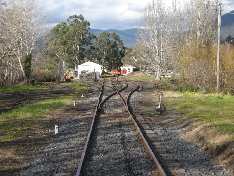 137169: Healesville Looking East Along Yard