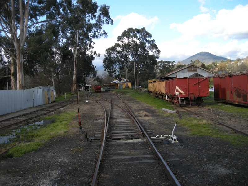 137175: Healesville Looking East towards Station