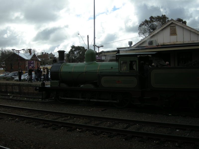 137191: Ballarat Down Special Passenger to Sulky Loop Y 112 leading