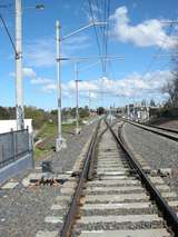 137211: Westgarth Up side Walker Street Pedestrian Crossing looking towards Clifton Hill