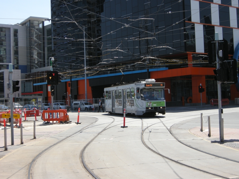 137272: Harbour Esplanade at Latrobe Street Waterfront City to Harbour Esplanade Route 70 A1 235