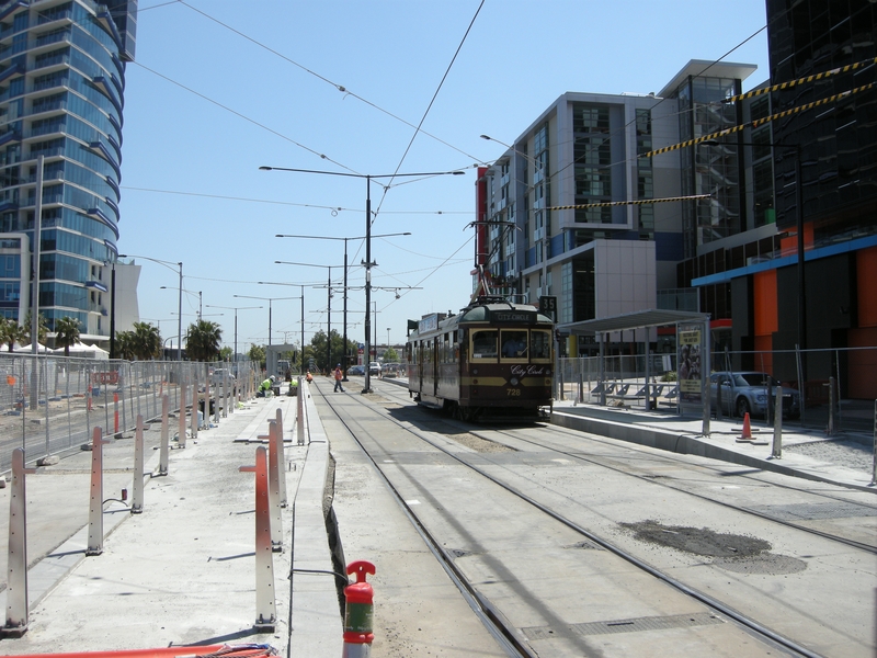 137273: Harbour Esplanade at Latrobe Street City Circle from Waterfront City SW5 728