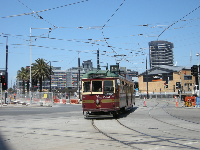 137276: Harbour Esplanade at Latrobe Street City Circle Waterfront City to Harbour Esplanade SW5 728