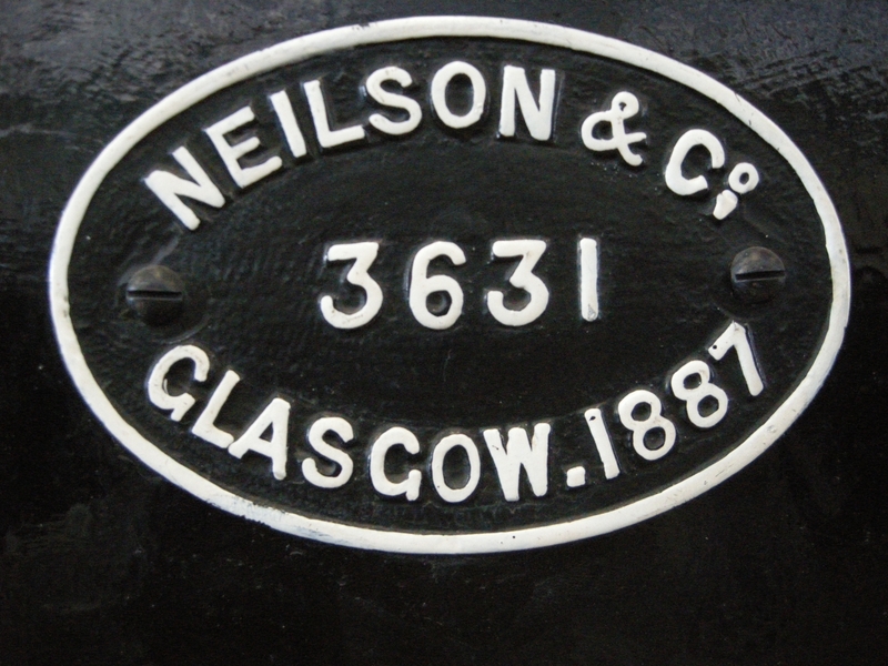 137371: Bassendean ARHS Museum Neilson 3631-1887 Plate on H 18