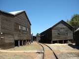 137400: Yarloop Looking South through Museum Complex