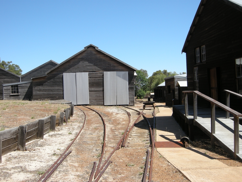 137402: Yarloop Looking South Museum Buildings