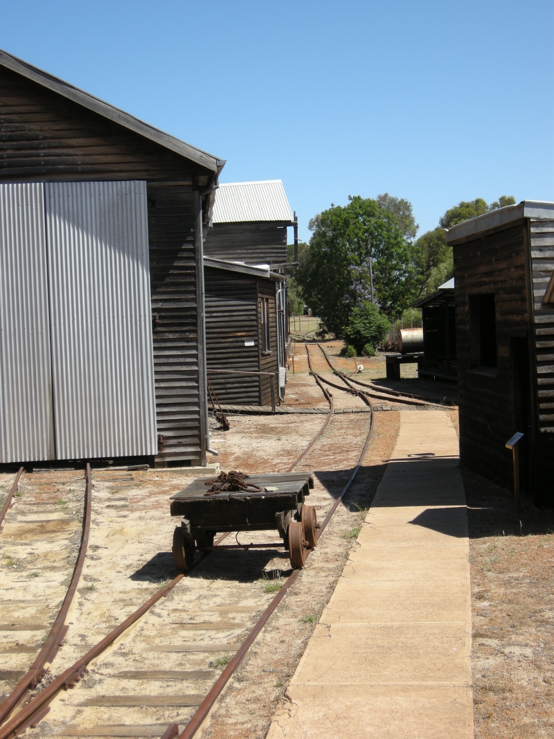 137403: Yarloop Looking South through Museum Complex