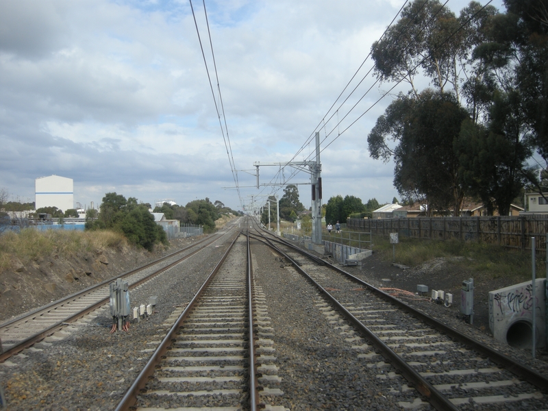 137580: Craigieburn Trailing Crossover at South End looking South