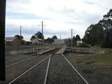 137631: Korumburra Locomotive Depot looking across turntable towards station