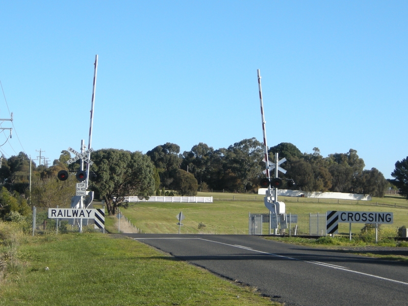 137711: Banks Road Level Crossing viewed from East Side