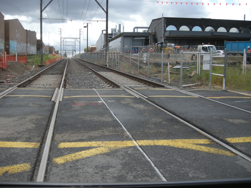 137792: Rooks Road Level Crossing looking towards Mitcham