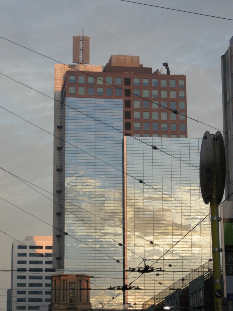 201528: Latrobe Street Melb Victoria looking West from Swanston Street