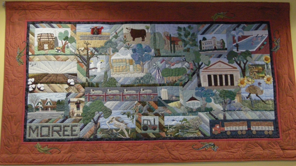 201534: Moree Quilt in Tourist Information Centre