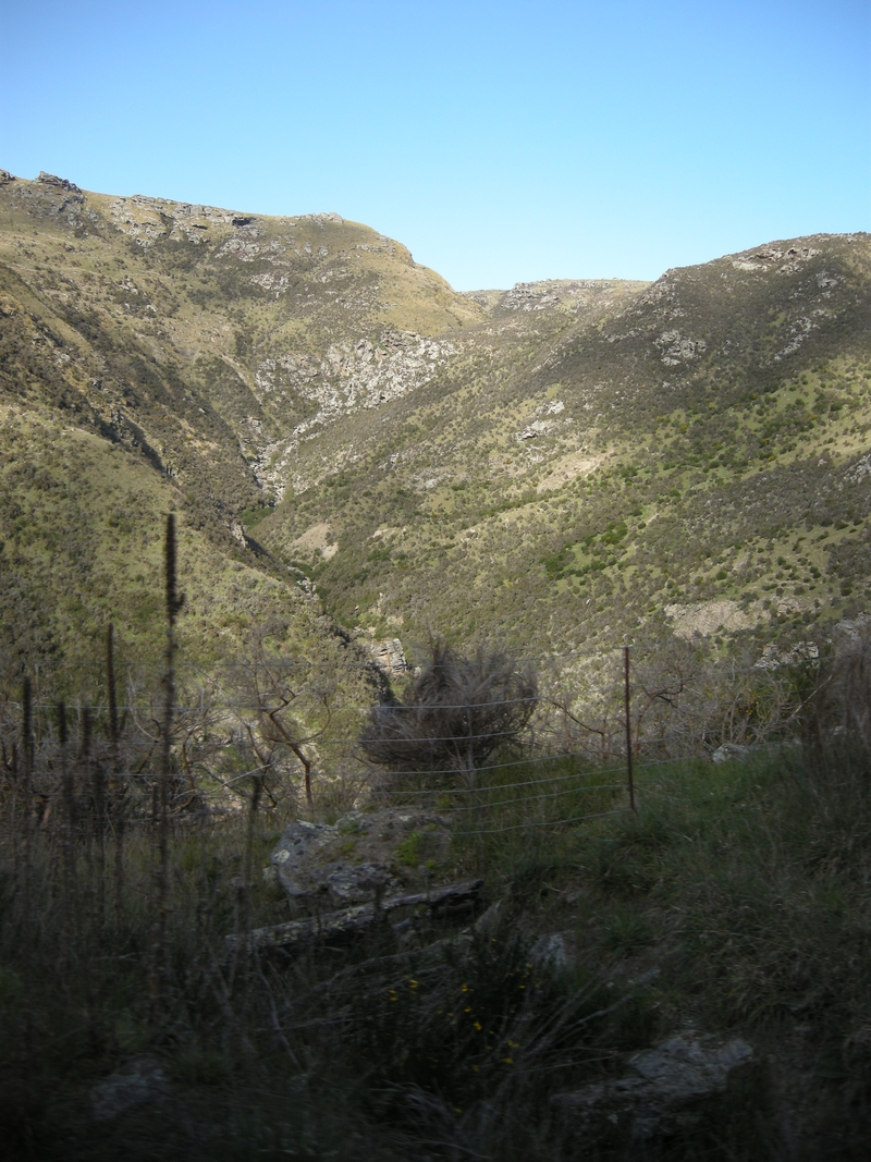 201547: Taieri Gorge New Zealand Viewed from 41 5 km Taieri Gorge Railway