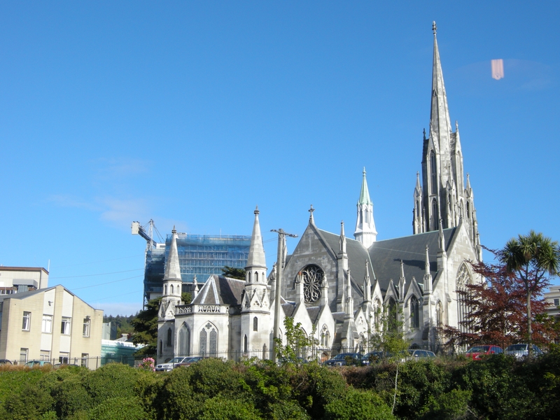 201548: Dunedin First Church viewed from Leviathan Hotel