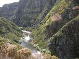 201551: Taileri Gorge New Zealand viewed North from 34 km Taieri Gorge Railway