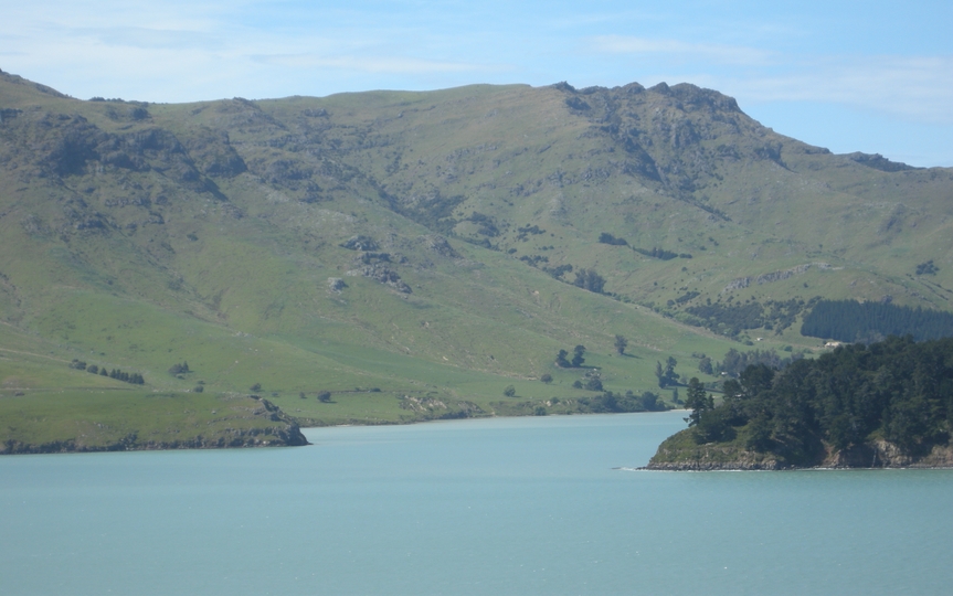 201555: Lyttelton Harbour looking South