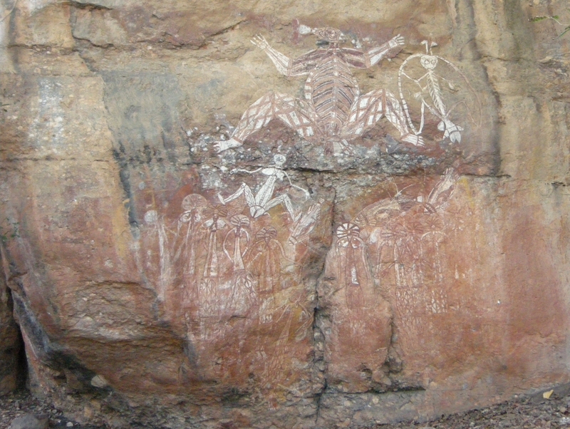 201593: Kakadu NP NT Anbangbang Namarrgon Lightning Man