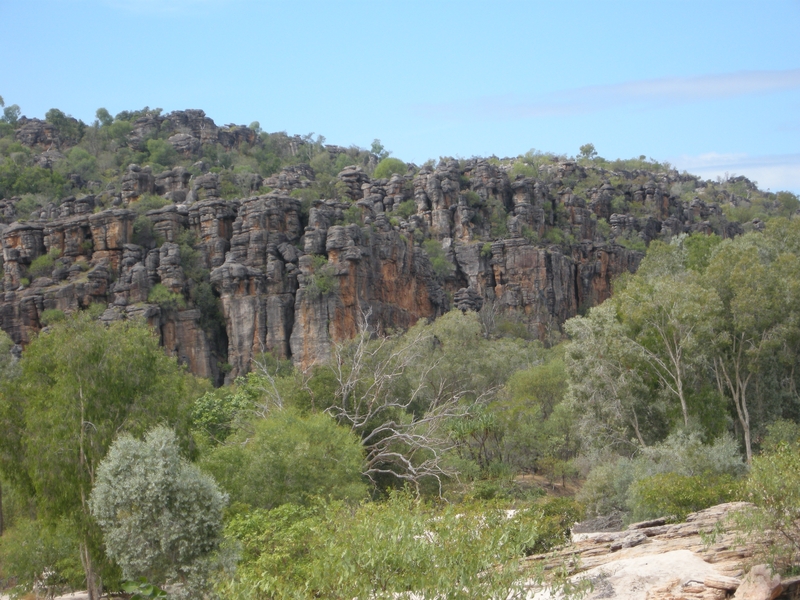 201629: East Alligator River NT Arnhem Land side Rock formations