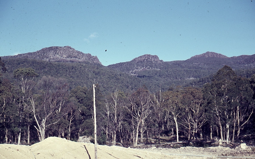 400028: Poatina View of casting yard at bottom