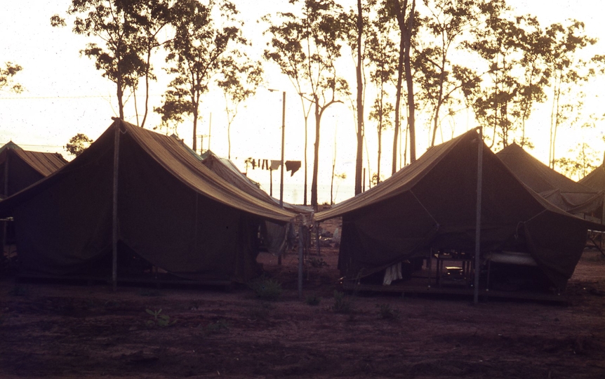 400077: Milner Bay Groote Eylandt NT BHP construction camp looking West