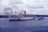 400226: Sydney Harbour NSW P & O 'Himalaya' tugs and Ferry