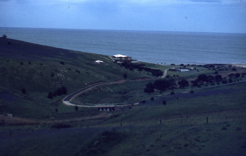 400315: near Port Stanvac South Australia view seawards from train