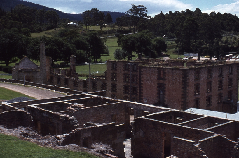 400346: Port Arthur Tasmania Middle background Penitentiary Close Guard's Quarters