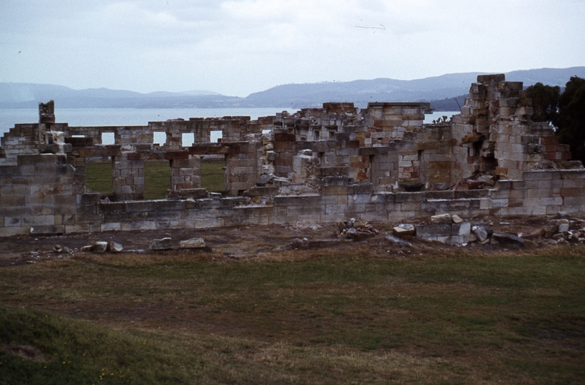 400353: Saltwater River Tasmania Convict ruins at coal mines