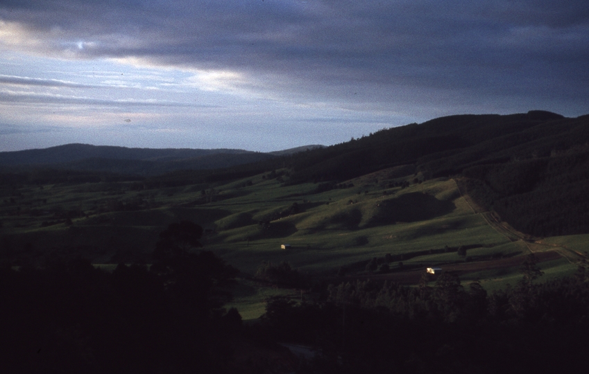 400445: View from Mile 62.75 Herrick Line Tasmania