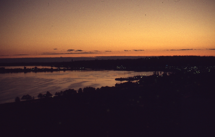 400457: Perth Western Australia Sunset viewed from Sheraton Hotel