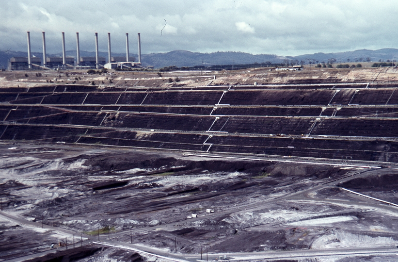 400469: Morwell Victoria Open cut brown coal mine