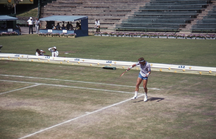 400478: Kooyong Victoria Victorian Open Tennis Championship Pat Cash