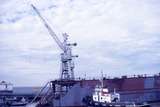 400530: Melbourne Victoria A J Wagglen floating dry dock being returned to its original site after dredging