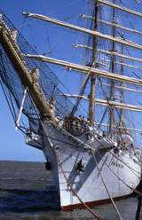 400563: Port Melbourne Victoria Prince's Pier Tall Ships visit Dar Mlodziezy