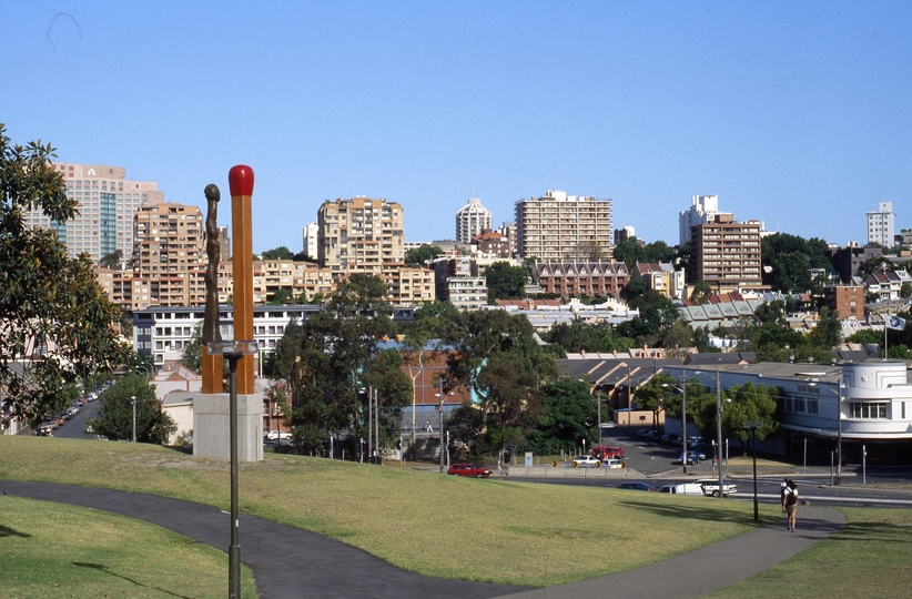 400613: Sydney Domain 'Matches' Sculpture