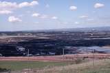 400670: Yallourn Victoria Open cut brown coal mine looking East from viewing platform