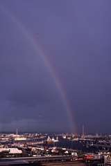 400685: Melbourne Victoria Rainbow viewed from L 15 589 Collins Street