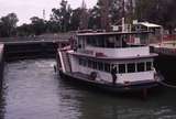 400690: Murray River NSW Lock No11 PV Rothbury proceeding upstream in lock