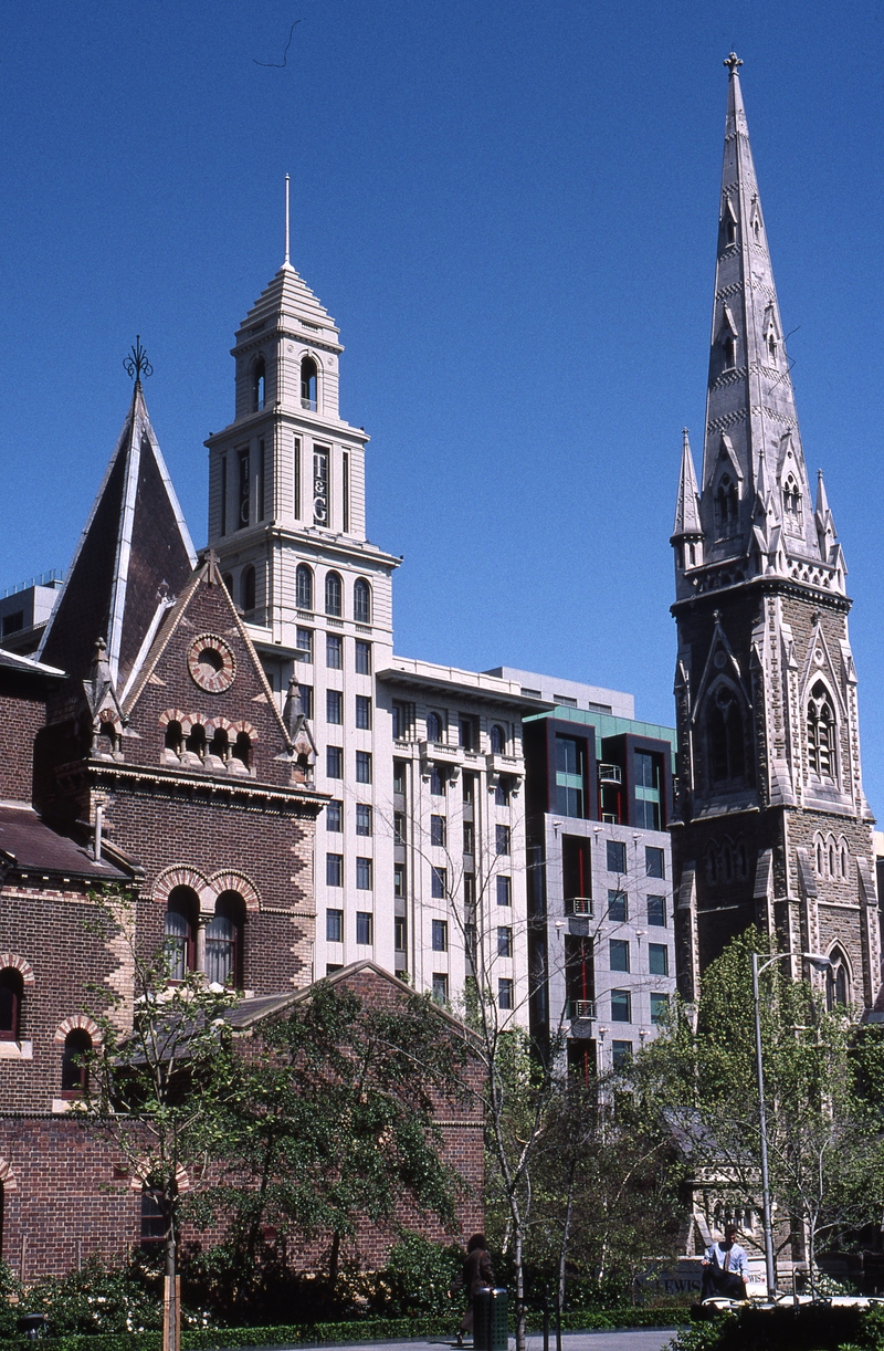 400692: Melbourne Victoria St Michael's Independent Church T & G Building and Scots Church